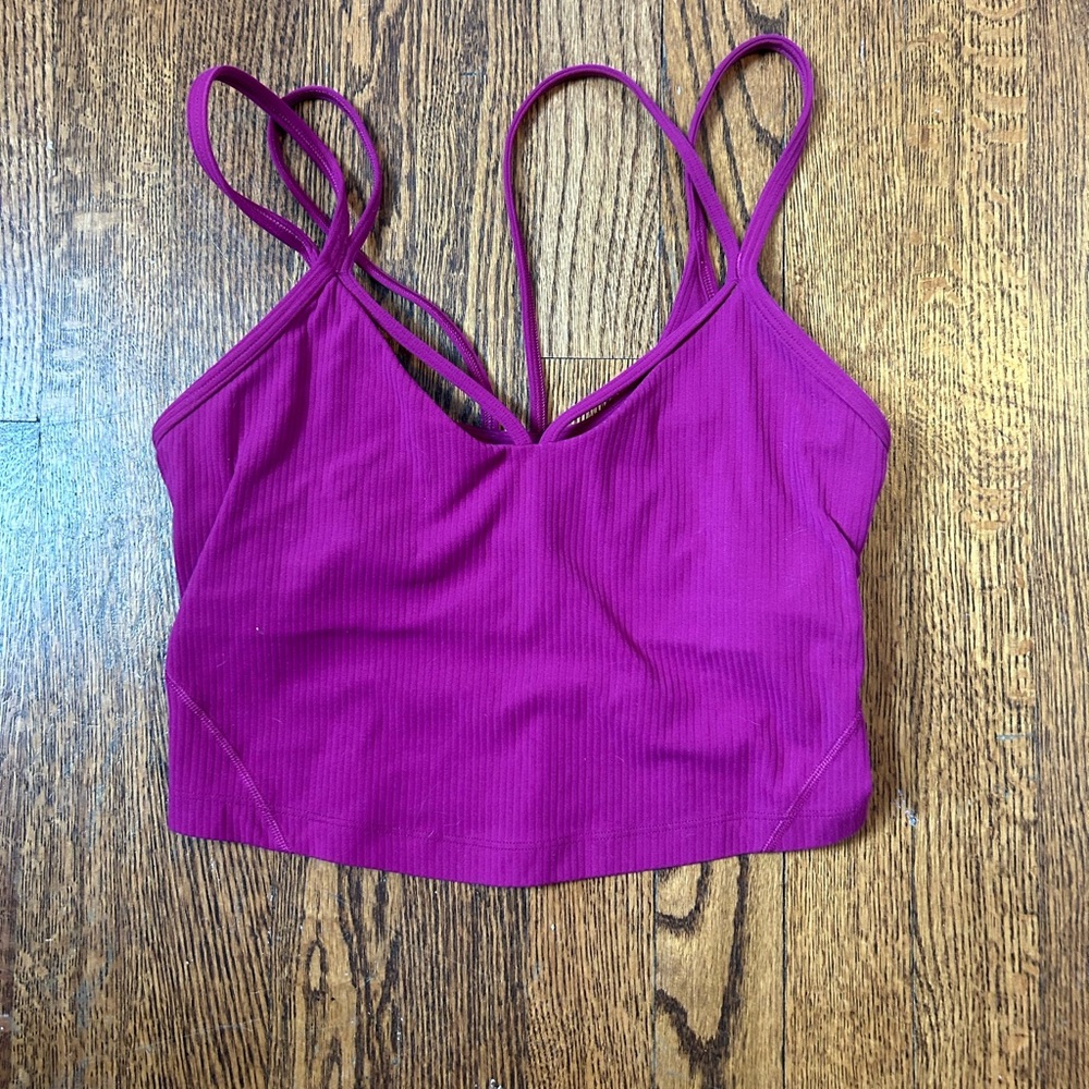 Lululemon aligned cropped tank